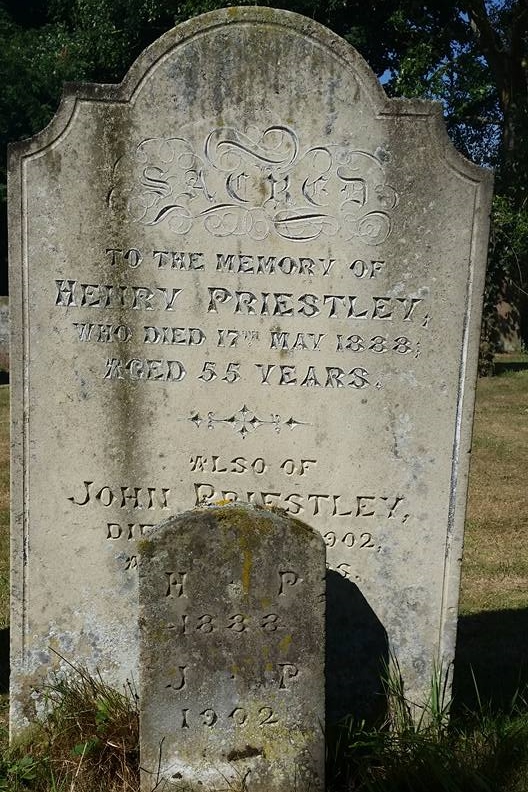 Priestley, Henry and John (Headstone)