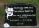 Bristowe, Georgina Lorraine & Tangiawha (Headstone)